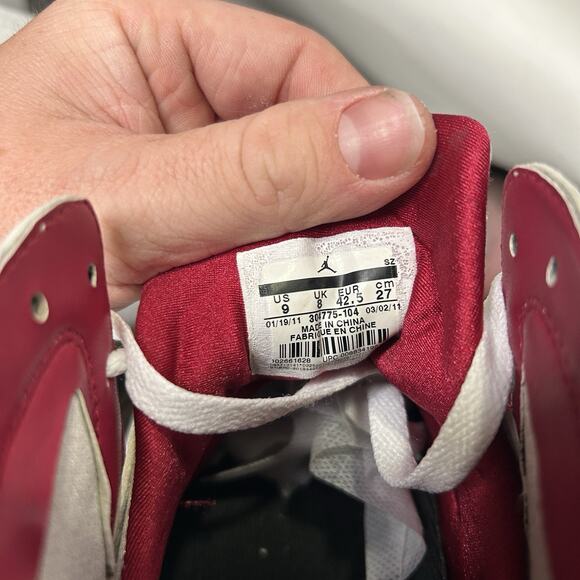 Nike Air Jordan 7 Retro OG “Cardinal” (2011)